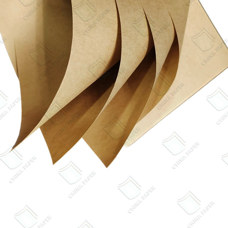 Heavy-Duty 120g-150g Kraft Board - Striped/Grainless Finishes for Sandpaper & Homework Books