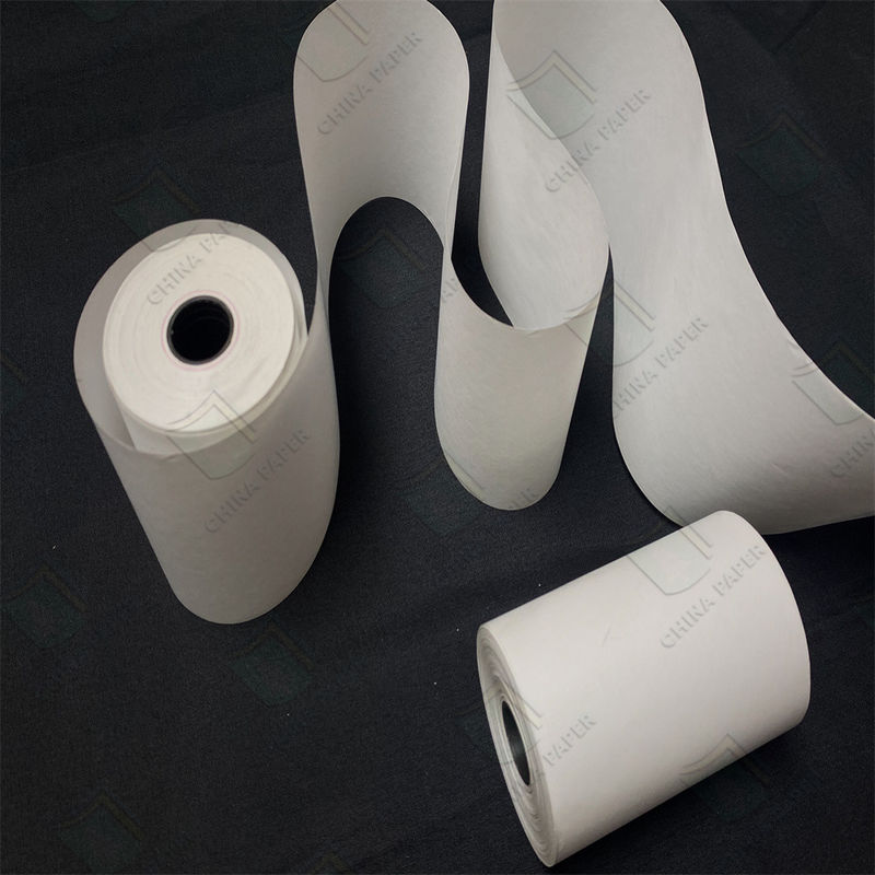 Ultra-Thin 55gsm Thermal Cash Register Paper Compact Design For Space-Saving Storage