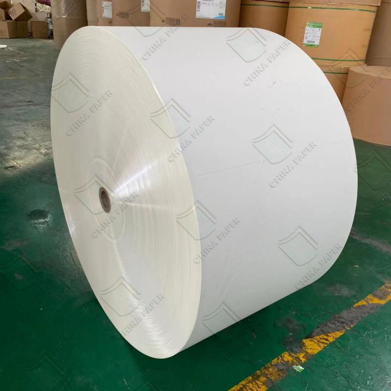 High Heat Resistance Waterproof And Oil Proof PE Coated Cup Paper For Food Packaging