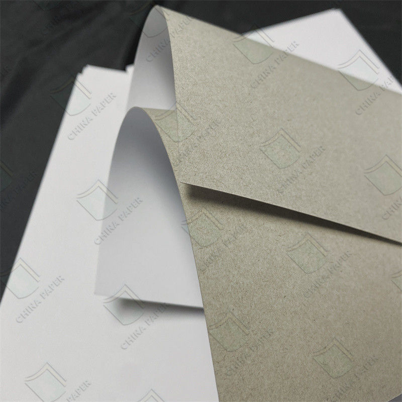 Luxury Gray-White Cardstock for Letterpress – Deep Deboss Impression & Vintage Appeal