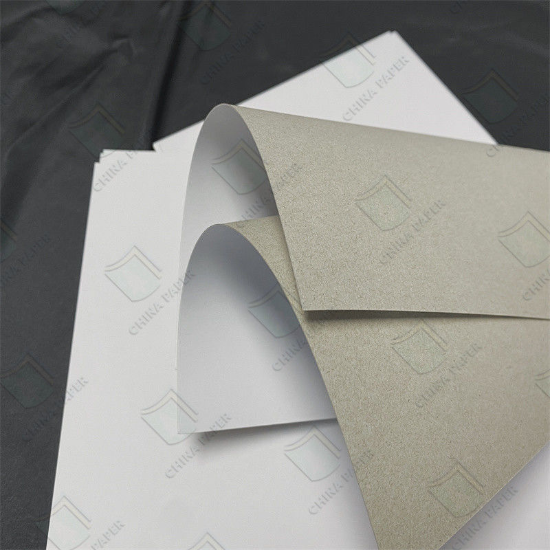 Gray-Base White Cardstock With UV Gloss  Retail-Ready Shelf Appeal For Product Boxes