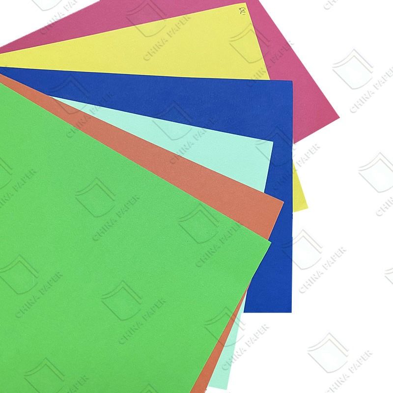 Wysokiej jakości kolorowy papier 50-110gm - idealny do dziecka sztuki i DIY rzemiosła