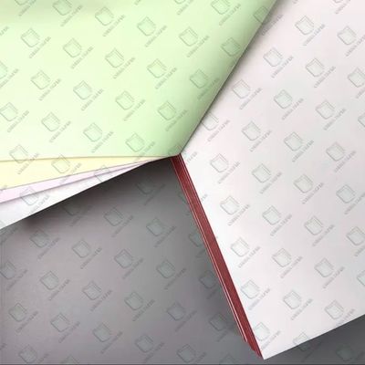 Populair aangepast koolstofvrij papier gesneden grootte Ontvangst Rollenblad NCR Instant Duplicate Forms