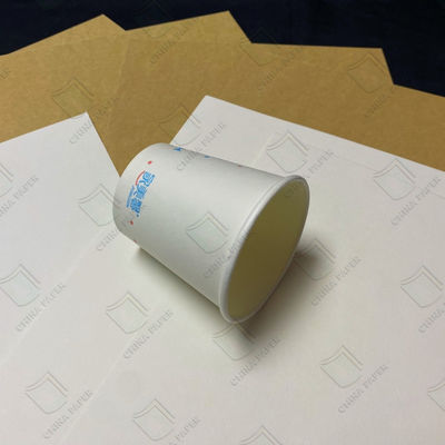 China fabriek PE gecoat bekerpapier Hoge kwaliteit Cupstock-basispapier op rol