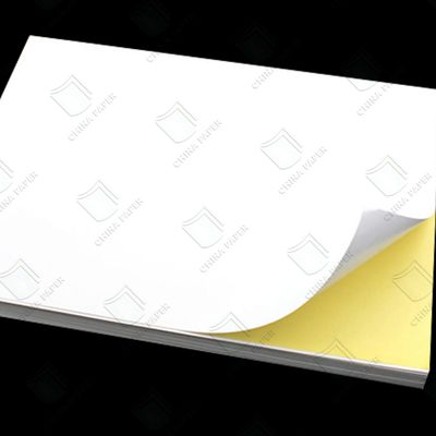 80 g/90 g Premium-Selbstklebendes Etikettenpapier für Versand / Verpackung und Anleitung
