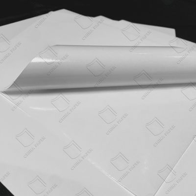High Brightness Smooth Surface Self Adhesive Sticker Paper For Professional Labels