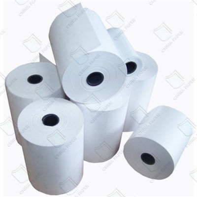 Vochtbestendige thermische papieren rollen met gedrukt logo 80mmx80mm Voor Pos