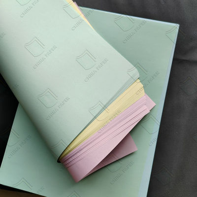 좋은 품질 50GSM 55GSM 블랙 블루 이미지 NCR 종이 탄소 없는 종이