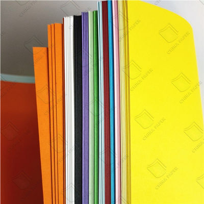 70-400GSM 100% carta di pasta di legno vergine carta colorata carta colorata