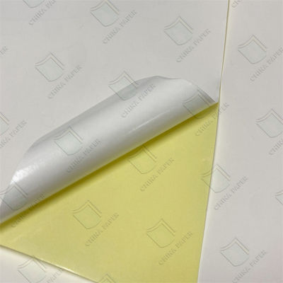 High Brightness Amp Smooth Surface Self Adhesive Sticker Paper For Shipping / Packaging Amp Instruction Label