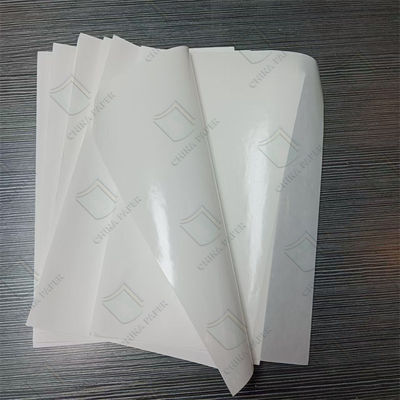 China Factory Best Price Self Adhesive Kraft Sticker Papier