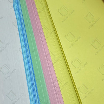 High Quality Black Image NCR Paper for Laser Printers White Pink Yellow Blue Green 43*61cm Carbonless Paper