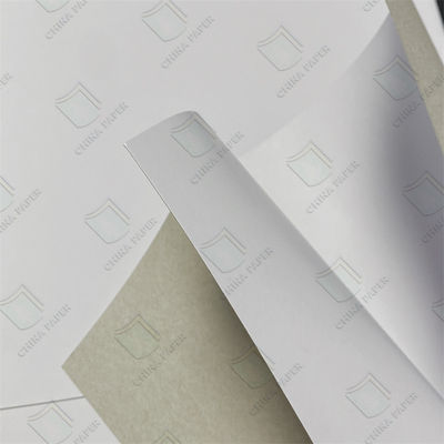 Gray-Base White Cardstock For Food Packaging  FDA-Compliant & Grease-Resistant