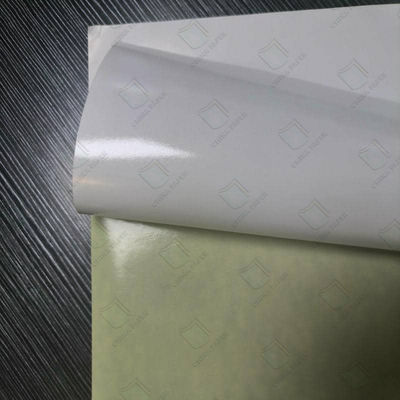 China Factory Gloss Vinyl Self Adhesive Sticker Paper For Shipping Product Packing Lists Carton And Instruction Labels
