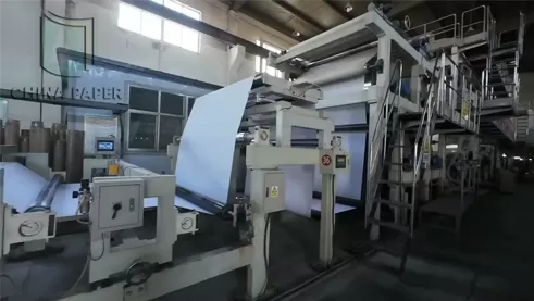 55gsm white/yellow/blue/pink carbonless paper/NCR paper in sheet or roll