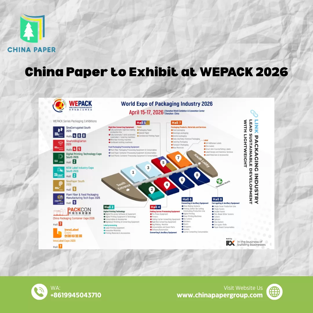 China Paper to Exhibit at WEPACK 2026