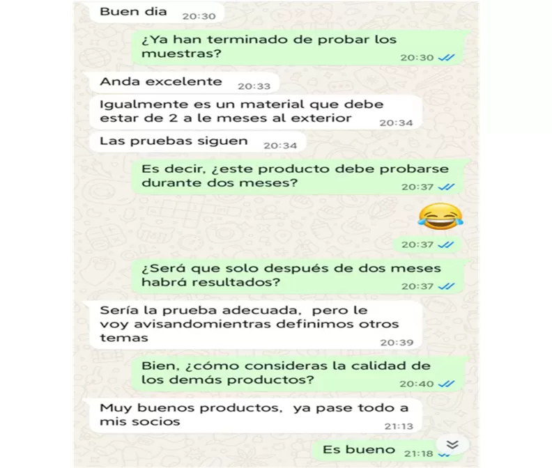 Customer Feedback from Argentina