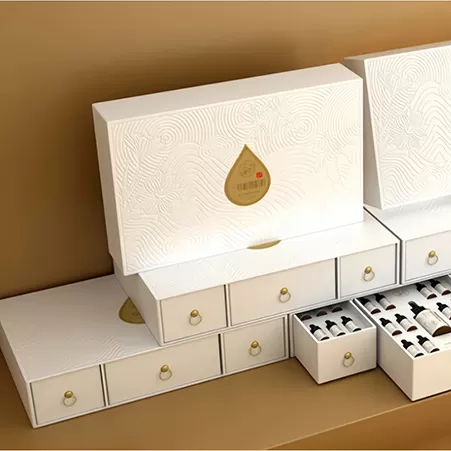 High-end Skin Care and Makeup Gift Box