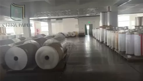 High Quality Self Adhesive Sticker Paper Rolls White Release Paper