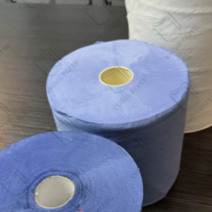 The Application of Blue Hand Towel Paper