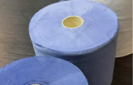 The Application of Blue Hand Towel Paper